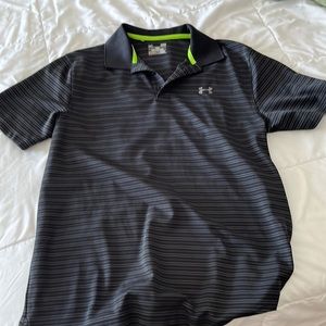 Under Armour Black Polo, Large